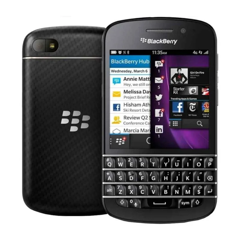 Black BLACKBERRY Q10 LTE 2GB RAM, 16GB Memory Mobile Phone Price in Dubai _ BLACKBERRY Q10 LTE 2GB, 16GB Mobile Phone in UAE