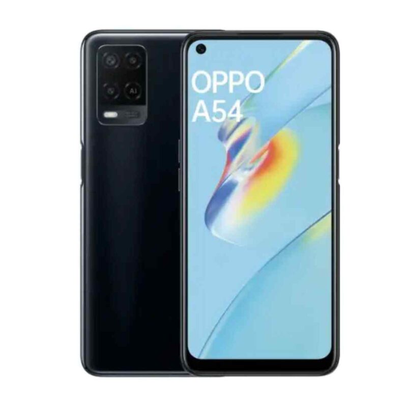 Crystal Black OPPO A54, 4GB RAM, 128GB ROM, Mobile Phone Price in Dubai _ OPPO A54, 4GB, 128GB, Best Online Mobile Shope Near me UAE