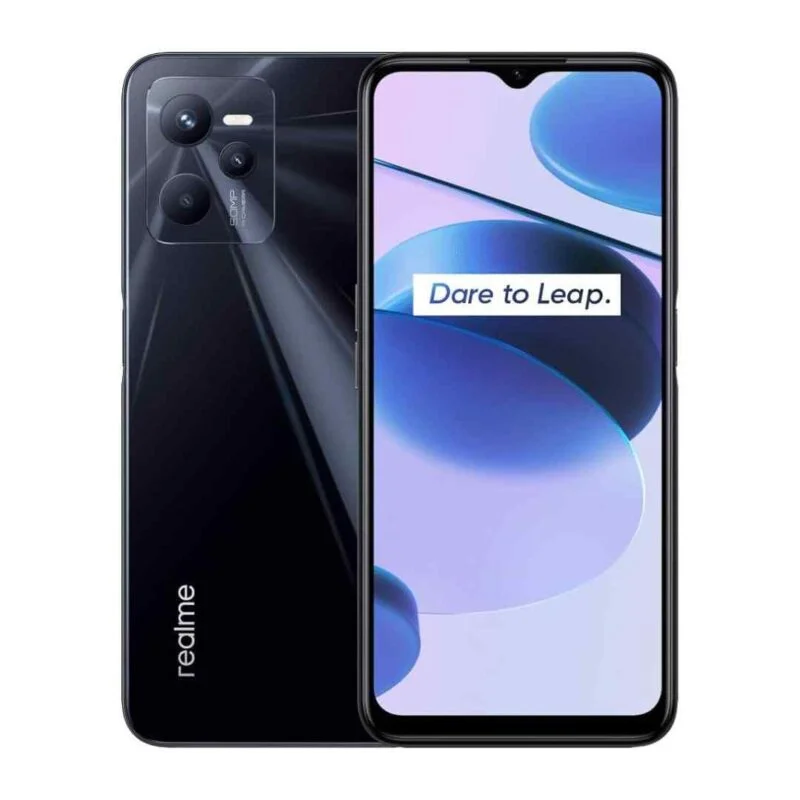 Glowing Black REALME C35, 6GB RAM, 128GB ROM Mobile Phone Price in Dubai _ REALME C35, 6GB RAM, 128GB ROM Best Online Mobile Shop in UAE