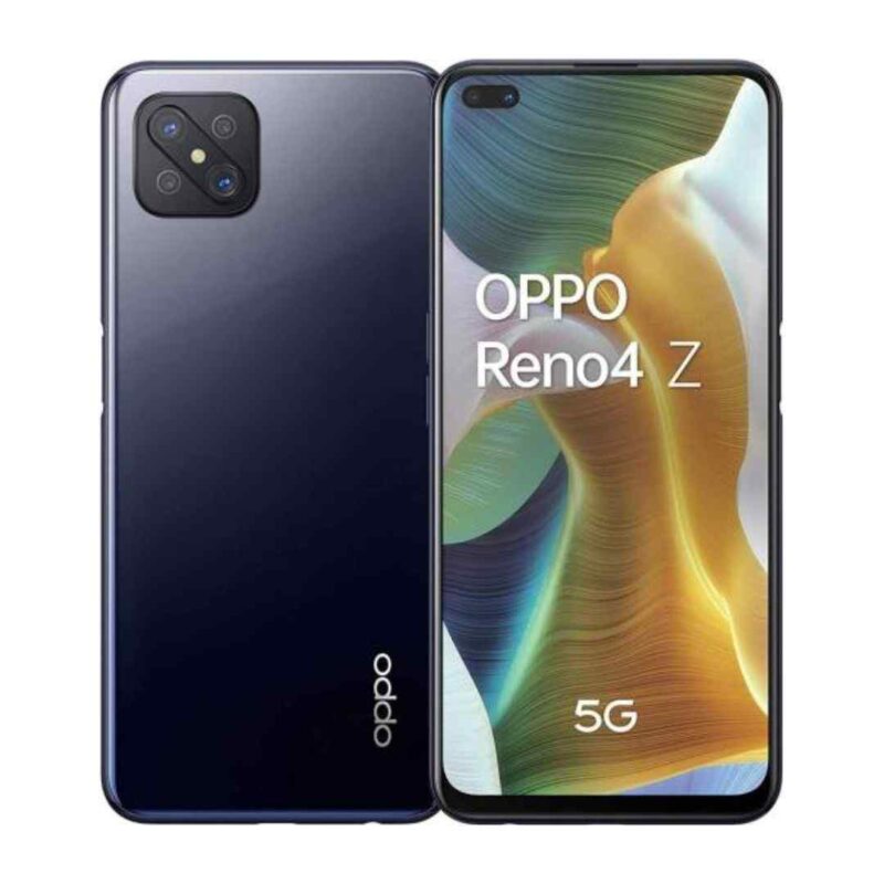 Ink Black OPPO Reno4 Z 5G, 8GB RAM, 128GB ROM, Mobile Phone Price in Dubai _ OPPO Reno4 Z 5G, 8GB, 128GB, Best Online Mobile Shop in UAE