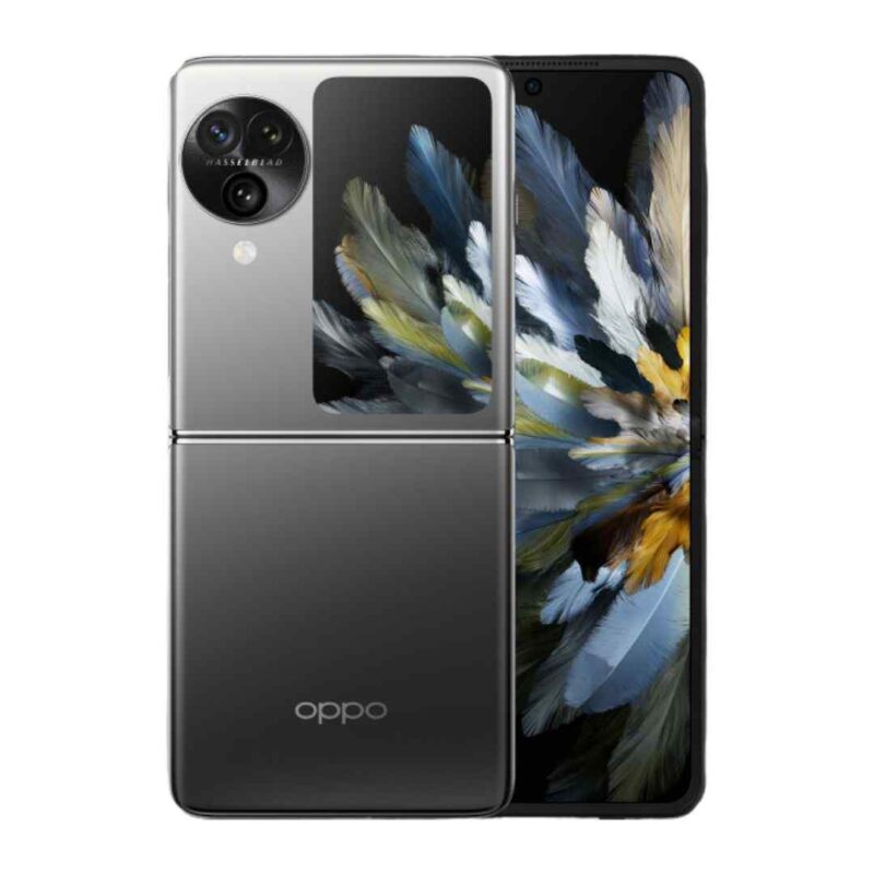 Sleek Black OPPO Find N3 Flip 8GB 12GB RAM 256GB ROM Mobile Phone Price in Dubai _ OPPO OPPO Find N3 Flip 8GB 12GB 256GB Online Mobile Shop