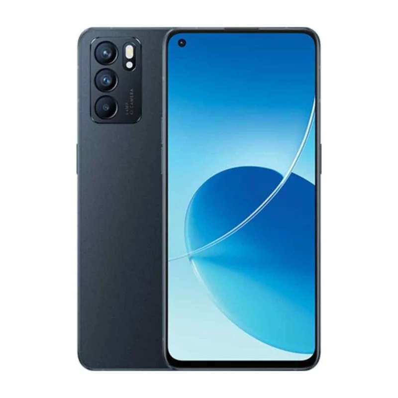 Stellar Black OPPO Reno6 5G 8GB RAM, 128GB ROM Mobile Phone Price in Dubai _ OPPO Reno 6 5G 8GB, 128GB ROM Best Online Mobile Shop UAE