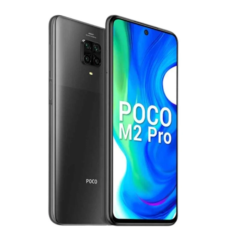 Black XIAOMI Poco M2 Pro 5G 4GB & 6GB RAM 64GB & 128GB ROM Mobile Phone Price in Dubai _ Best Online Mobile Shop Near me UAE