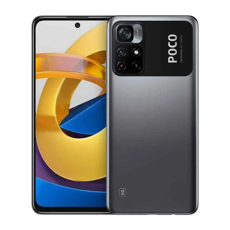 Power Black XIAOMI Poco M4 Pro 4G 6GB & 8GB RAM 128GB ROM Mobile Phone Price in Dubai _ Best Online Mobile Shop Near me UAE