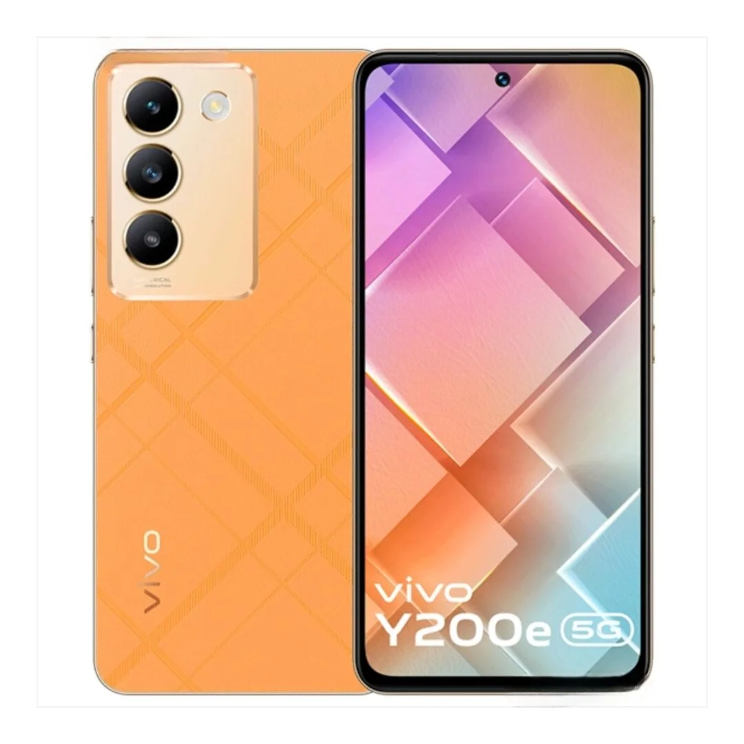 Saffron Delight Buy VIVO Y200e 5G 6GB & 8GB RAM 128GB ROM Mobile Phone Price in Dubai Best Online Mobile Shop Near me UAE-min