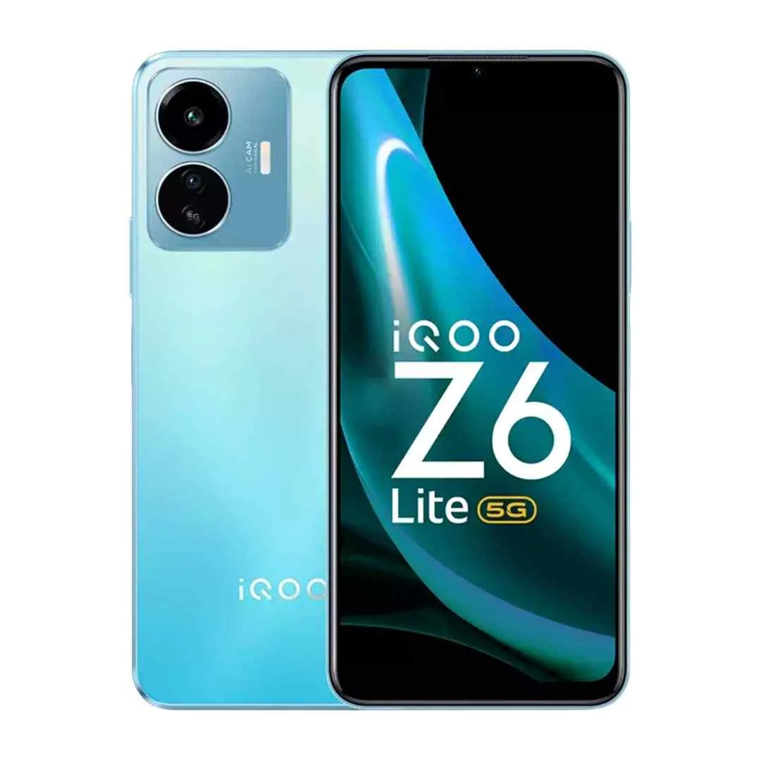 Stellar Green VIVO iQOO Z6 Lite 5G 4GB & 6GB RAM 64GB & 128GB ROM Mobile Phone Price in Dubai ~ Best Online Mobile Shop Near me UAE